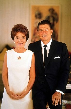 Nancy and Ronald Reagan, 1968