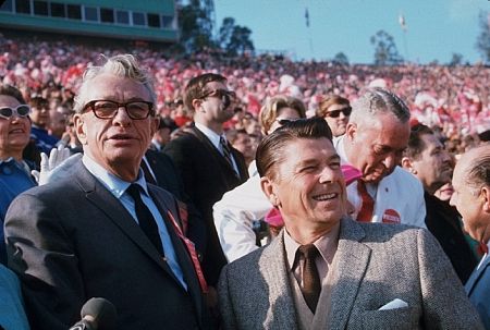 Ronald Reagan with Senator Everett McKinley Dirksen