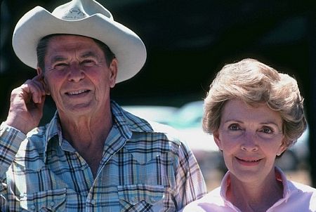 Ronald Reagan with Nancy Reagan