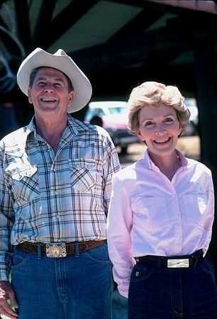 Ronald Reagan with Nancy Reagan