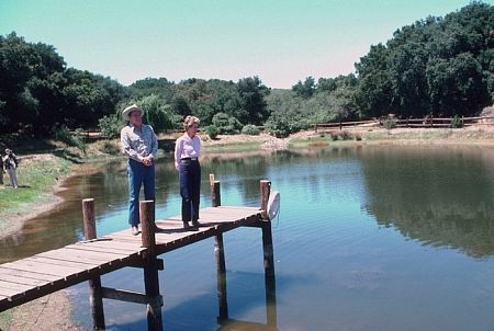 Ronald Reagan with Nancy Reagan