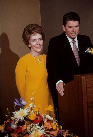 Ronald Reagan with Nancy Reagan