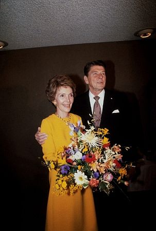 Ronald Reagan with Nancy Reagan