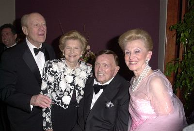 Marvin Davis, Betty Ford and Gerald Ford