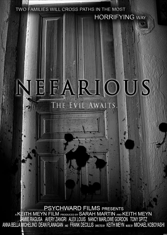 Film poster for Nefarious - Dean starts rehearsals soon!