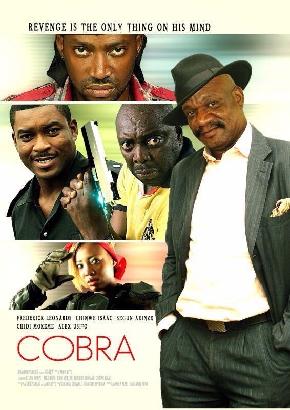 Official Poster the Movie COBRA. A FILM BY ANDY BOYO.