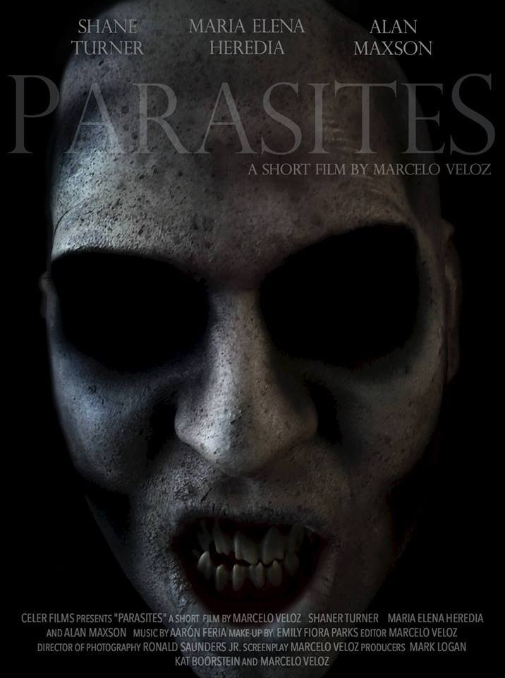 Alan Maxson on the poster for Parasites.