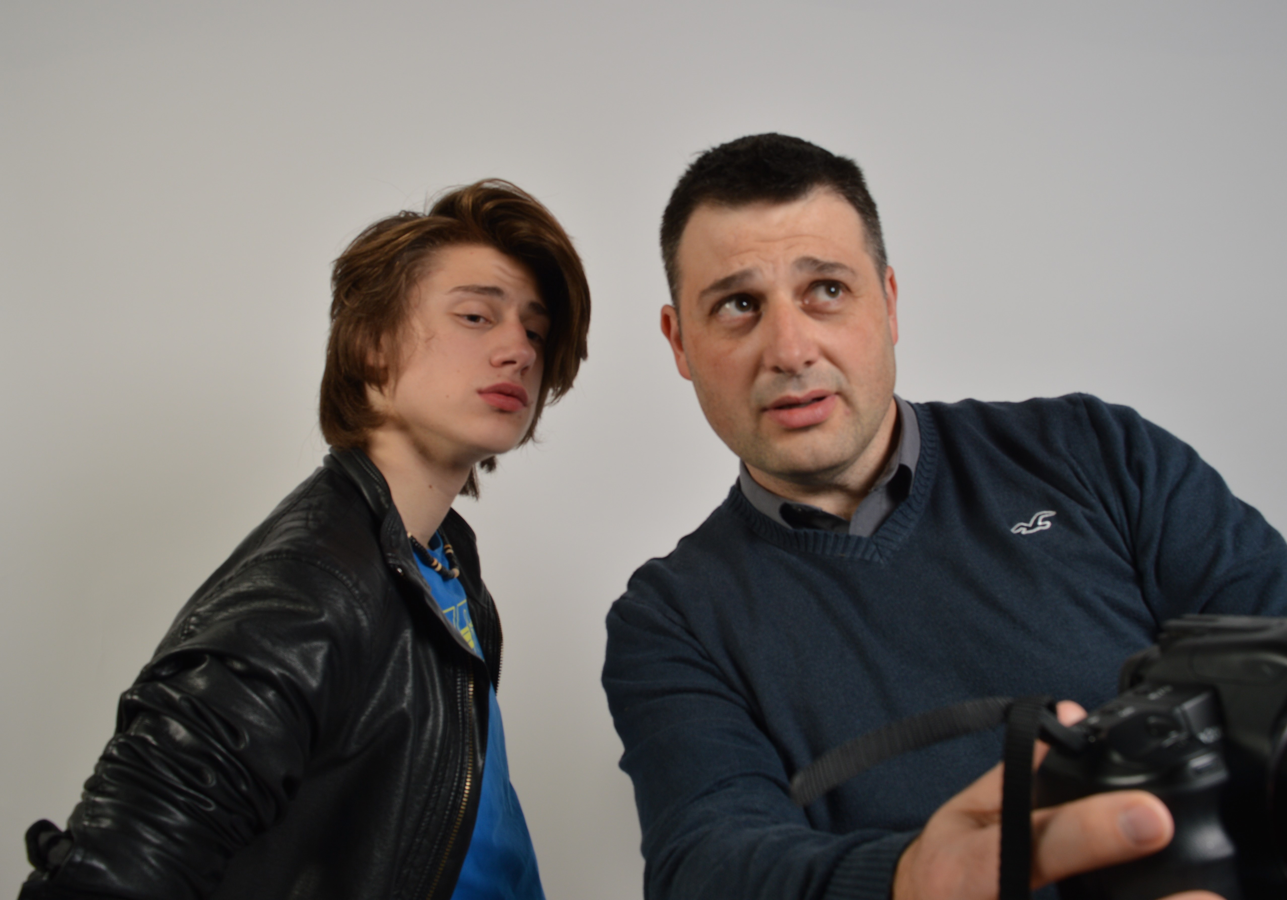 Nick Barker and Daniel Barker at event of Barker Studios Photoshoot (2015)