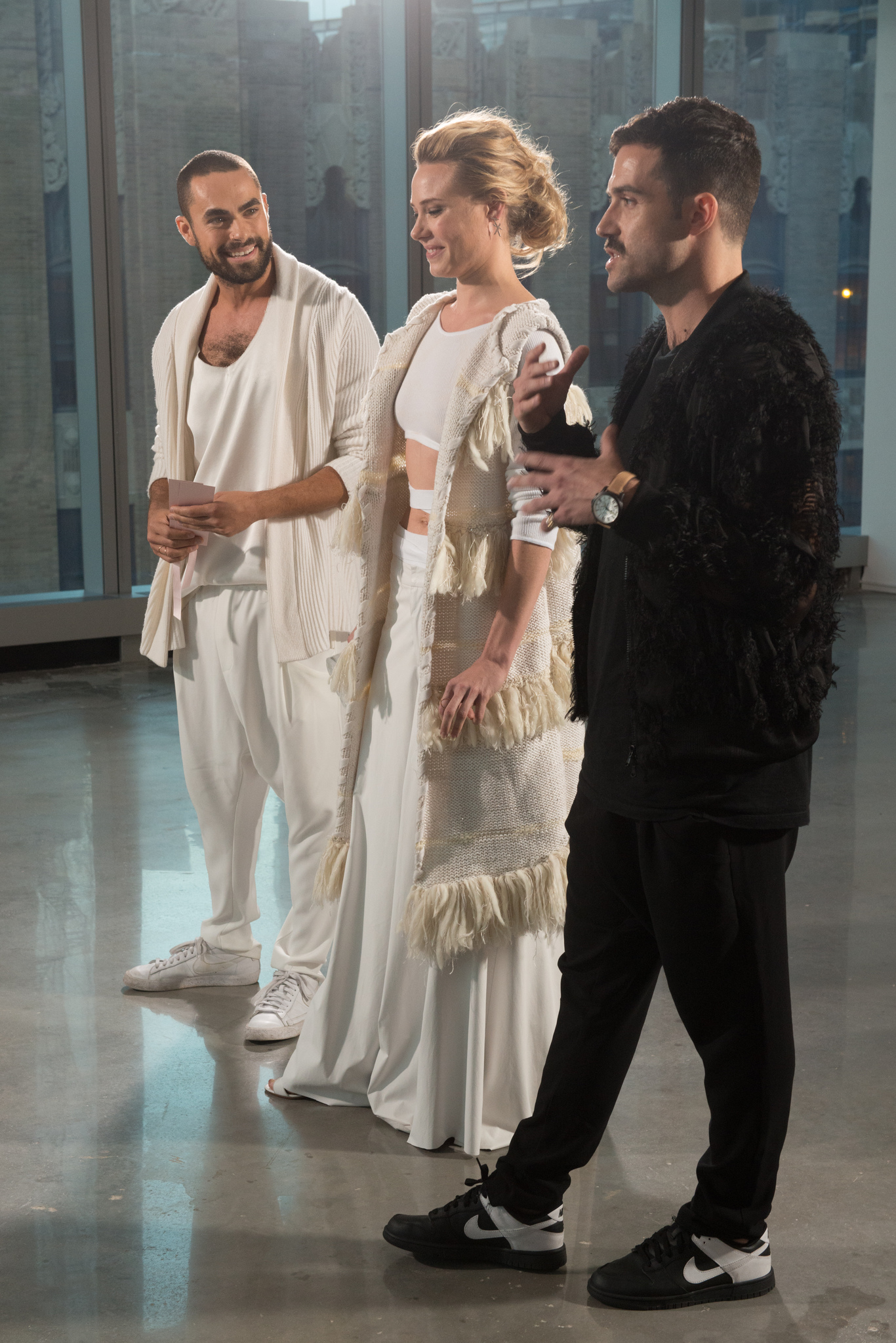 Still of Sara Mearns, Scott Studenberg and John Targon in The Fashion Fund (2014)