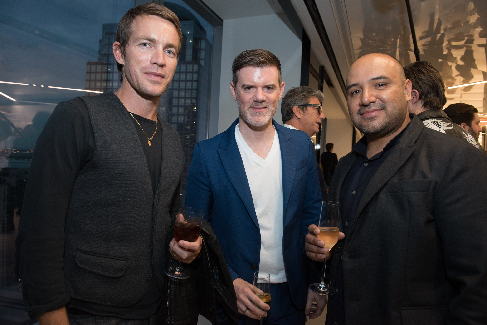 Still of Brad Schmidt, Raul Arevalo and David Neville in The Fashion Fund (2014)