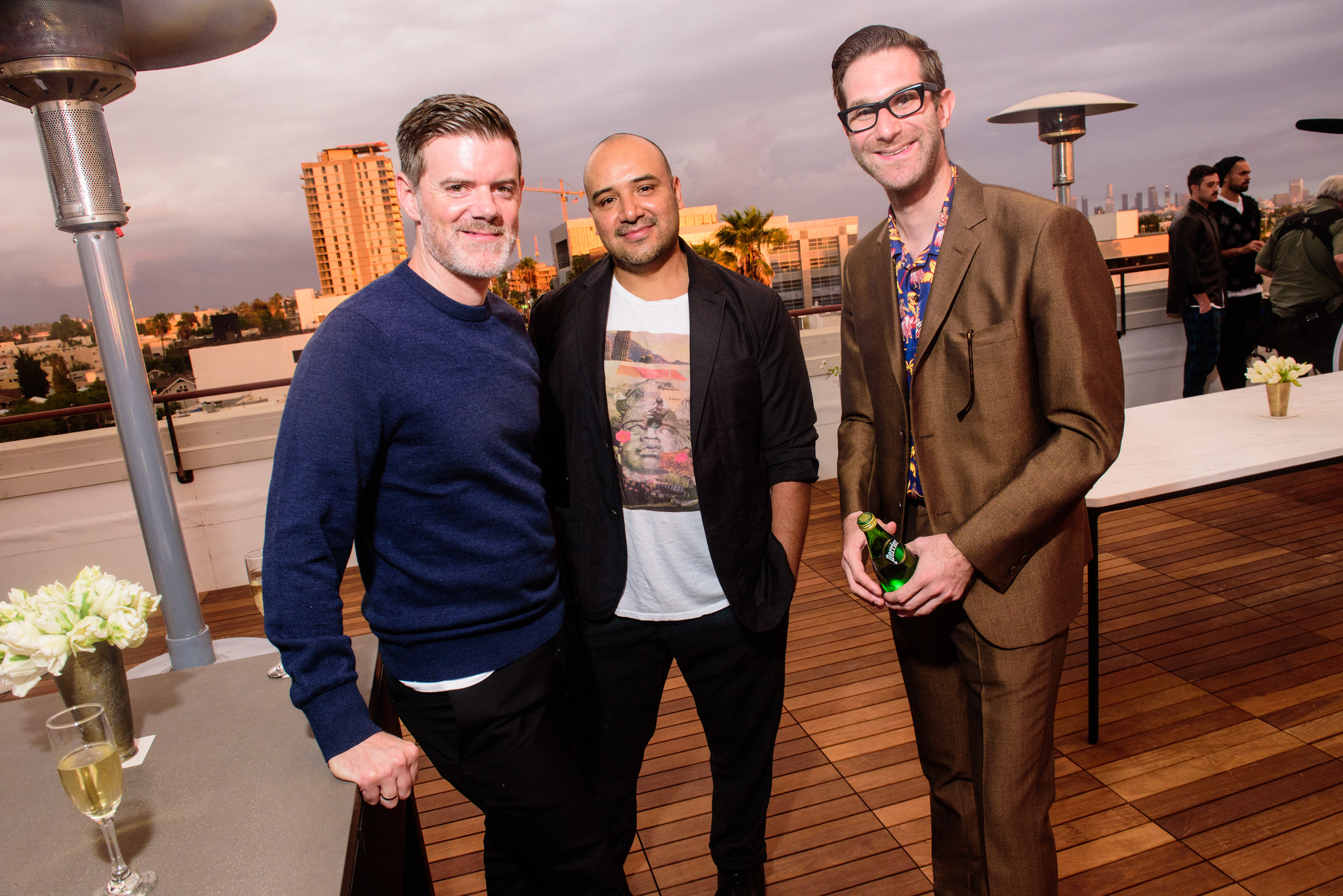 Still of Brad Schmidt, Raul Arevalo and David Hart in The Fashion Fund (2014)