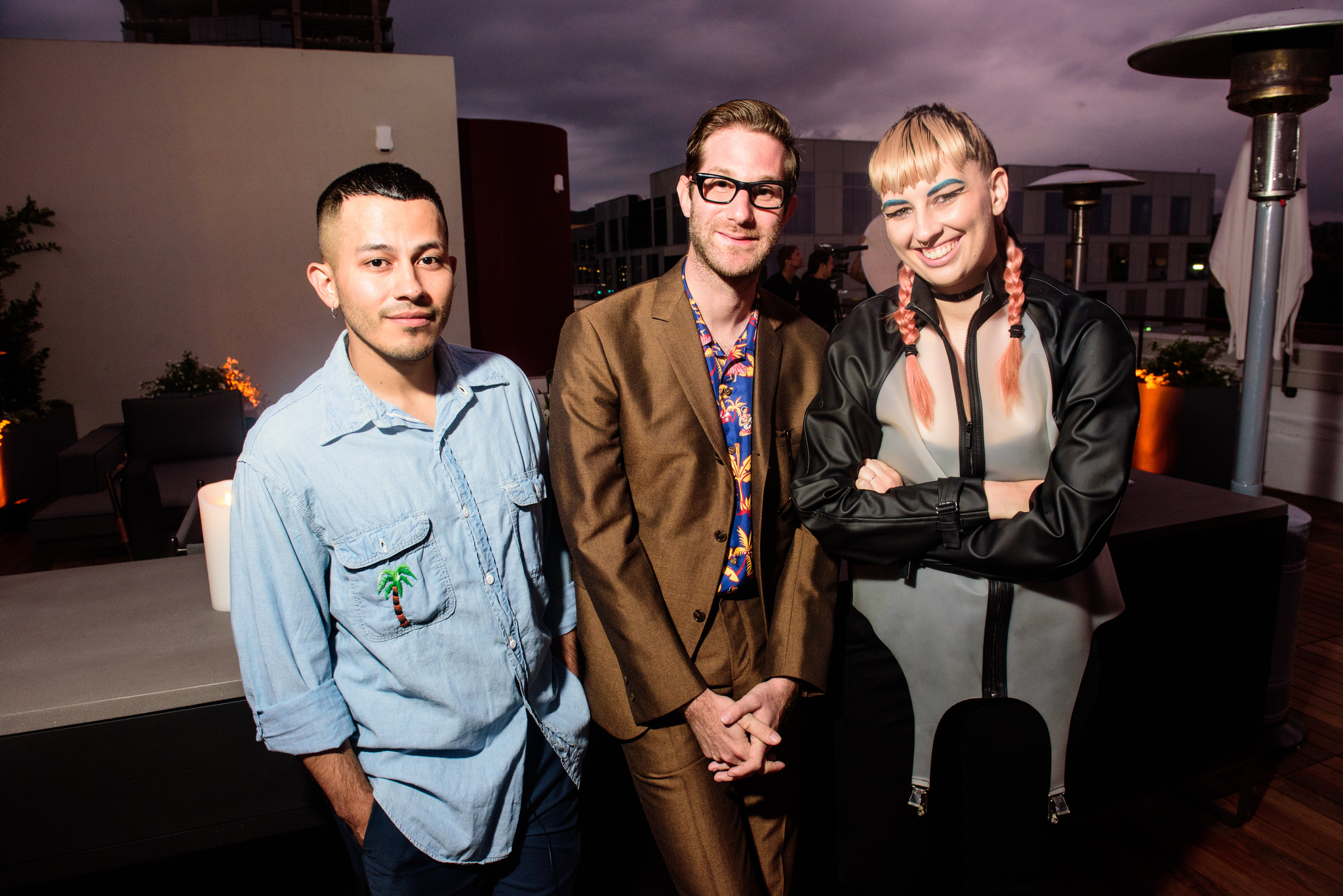 Still of Becca McCharen, David Hart and Rio Uribe in The Fashion Fund (2014)