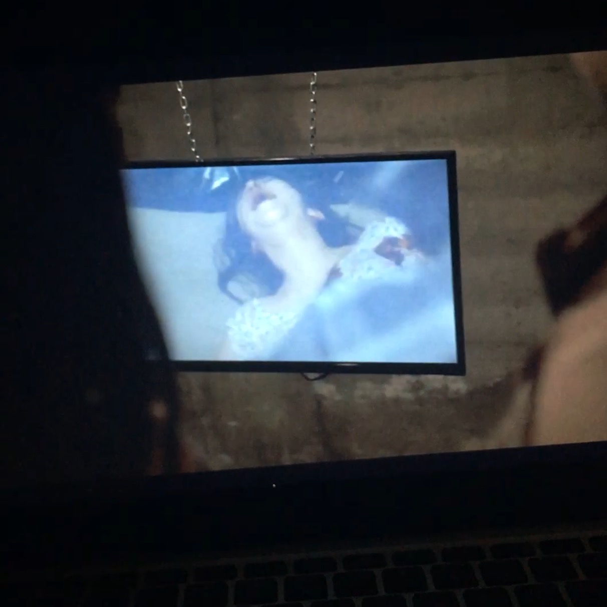 Torture Video Victim scene from Crush The Skull (2015)