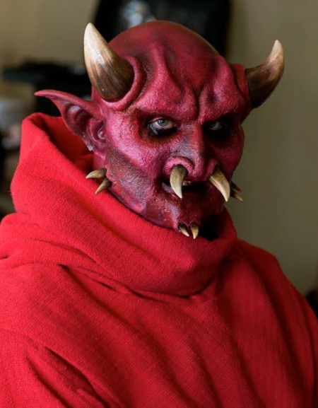 The Butcher Shops' Devil character for TIFF's 2015 Midnight Madness spot. Prosthetic sculpted and pre painted by Sara Feehan. Application by Alexander Silberberg.