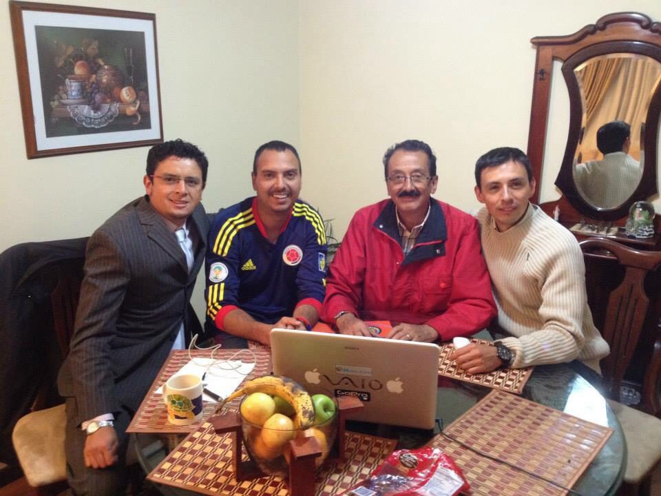 Attorney legal team in Bogota, Colombia. My Spanish Italian family.