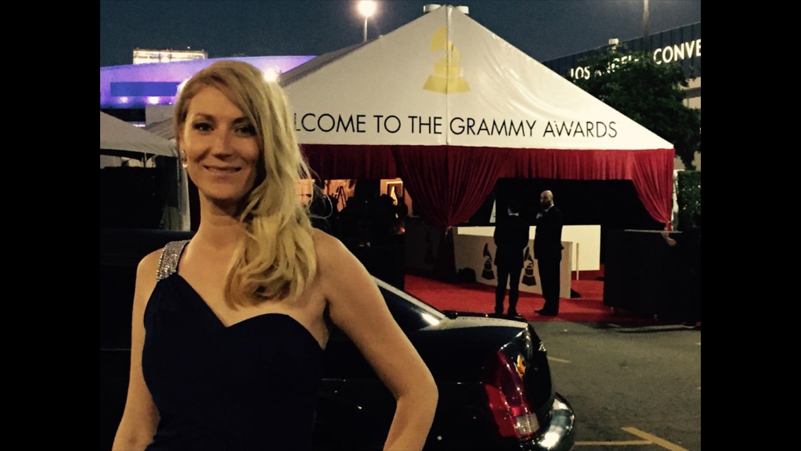 Rachel Daigh at the 57th Annual Grammy Awards