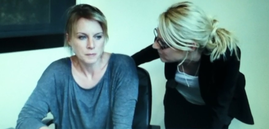 Still of Rachel Daigh and Perrine Gilbert in Interrogation