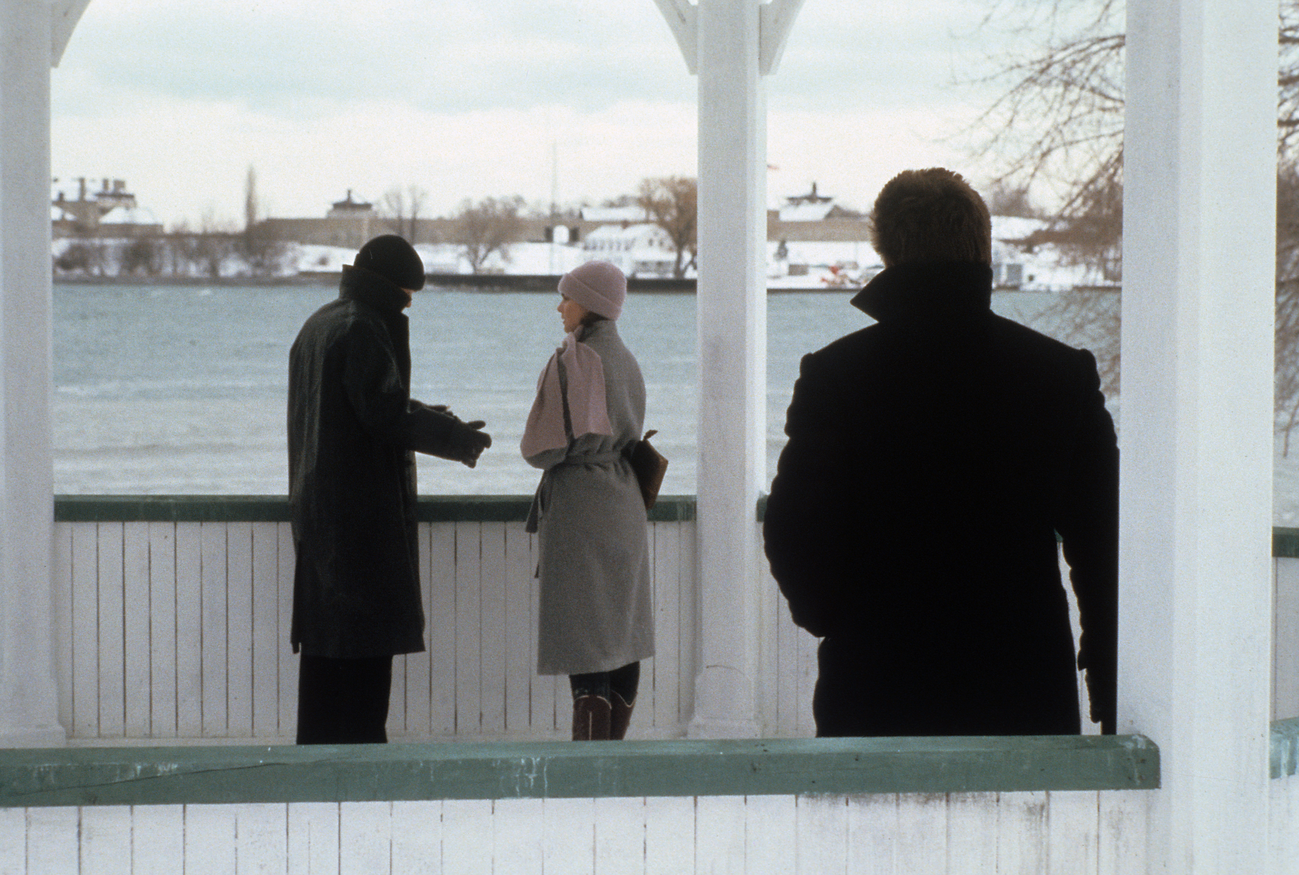 Still of Christopher Walken, Nicholas Campbell and Roberta Weiss in The Dead Zone (1983)