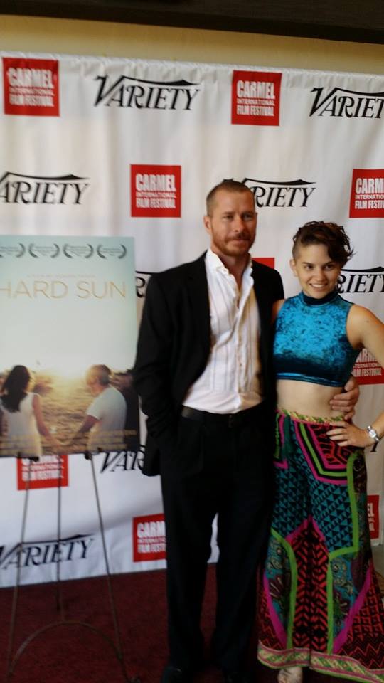 Hard Sun screening at Carmel International Film Festival 2014 with director, Canyon Prince.