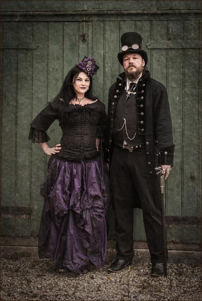 Victorian / Steampunk Photoshoot With Jaxx Tourell By Mad Spaniel photography 2015