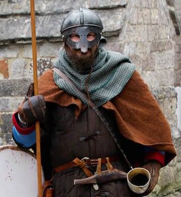 Viking Reenactment At Corfe Castle 2015