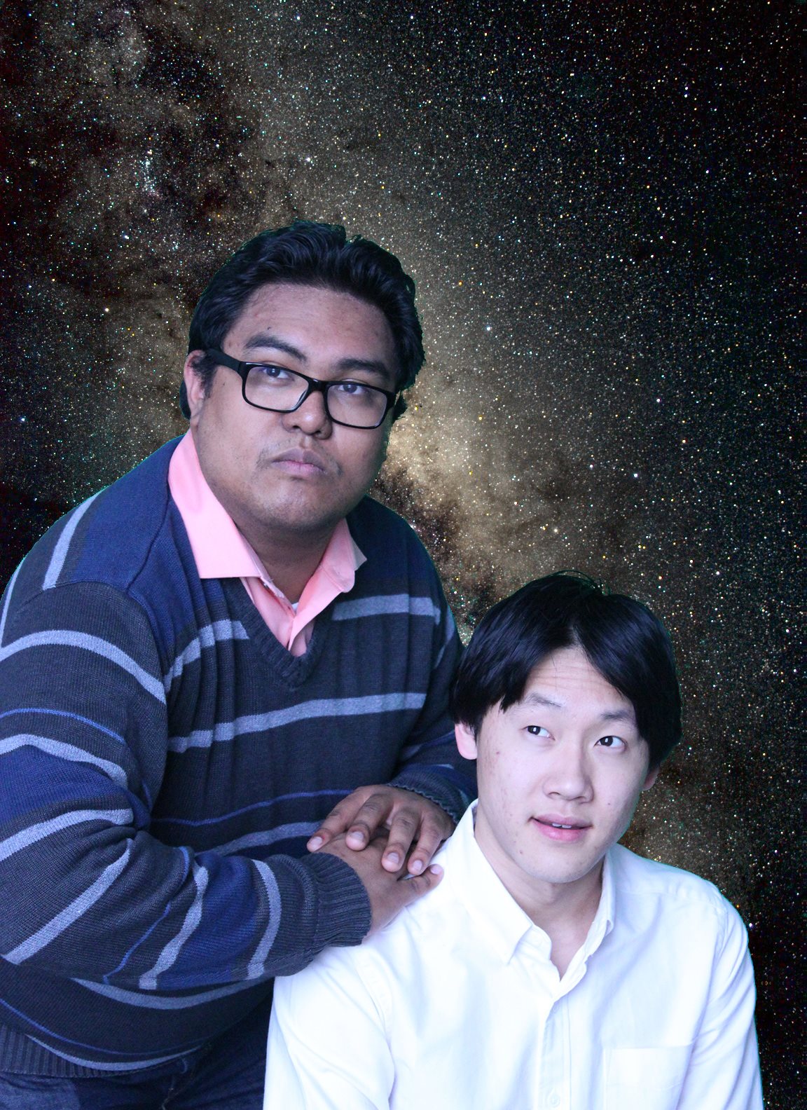 Kevin & Kelvin in space.