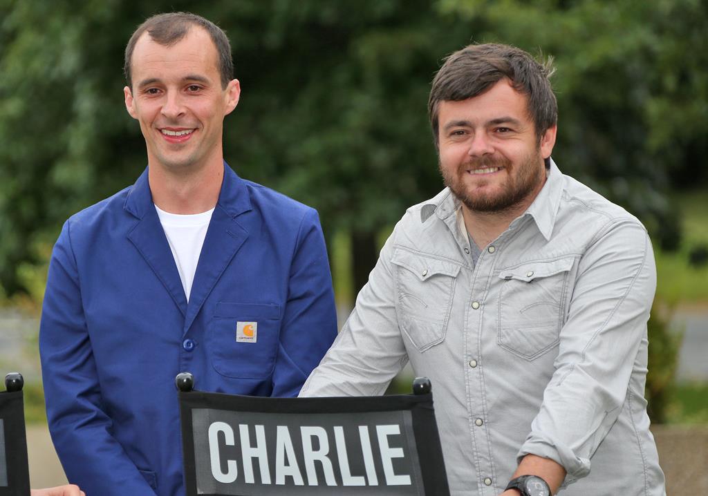 Tom Vaughan-Lawlor and Laurence Kinlan at the event of Love/Hate and Charlie