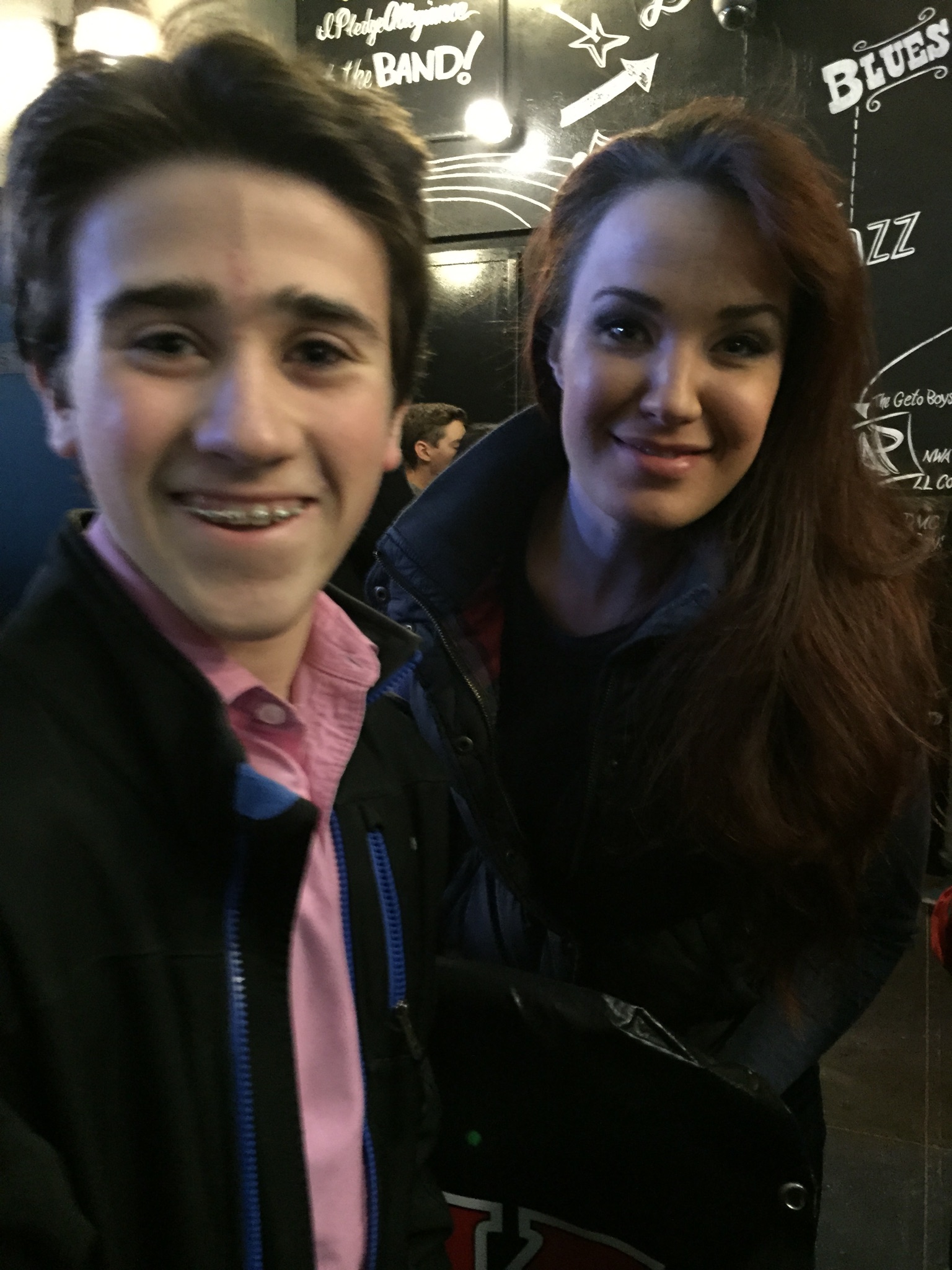 Sierra Boggess and Mitchell Maguire