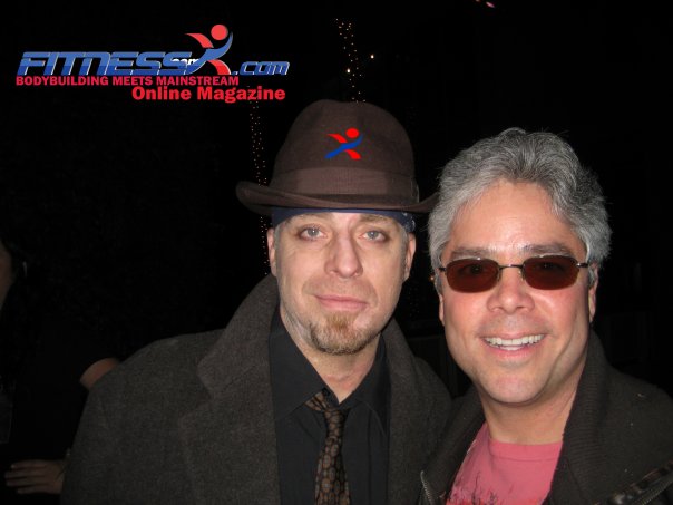 Leif Garrett and BilltyBow Aguirre hanging out at the Howlin at the Moon at Universal Studios Hollywood.