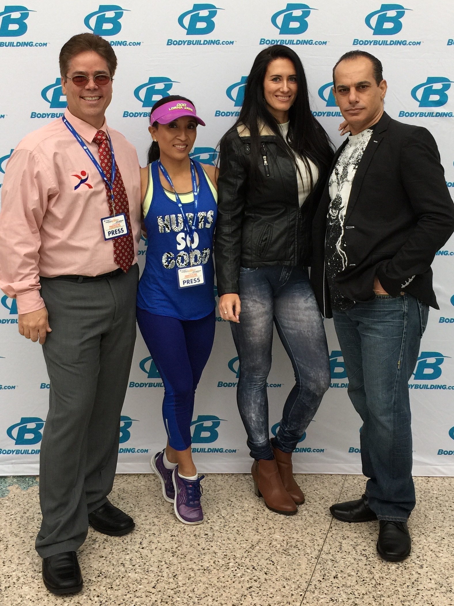 Said Faraj, BillyBow, Katherine Aguirre & Sandra T. Gonzalez at the 2016 LA Fit Expo. http://www.imdb.com/name/nm0267057/reference