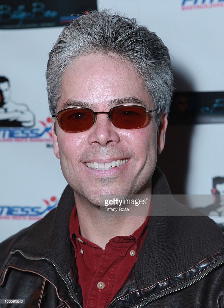 Founder of FitnessX.com, Billy Bow, attends the FitnessX.com Magazine Launch Party on January 29, 2011 in Los Angeles, California. www.gettyimages.com/detail/news-photo/jamie-mccall-attends-the-fitnessx-com-magazine-launch-party-news-photo/108590863