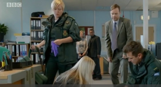 Still from BBC Casualty.