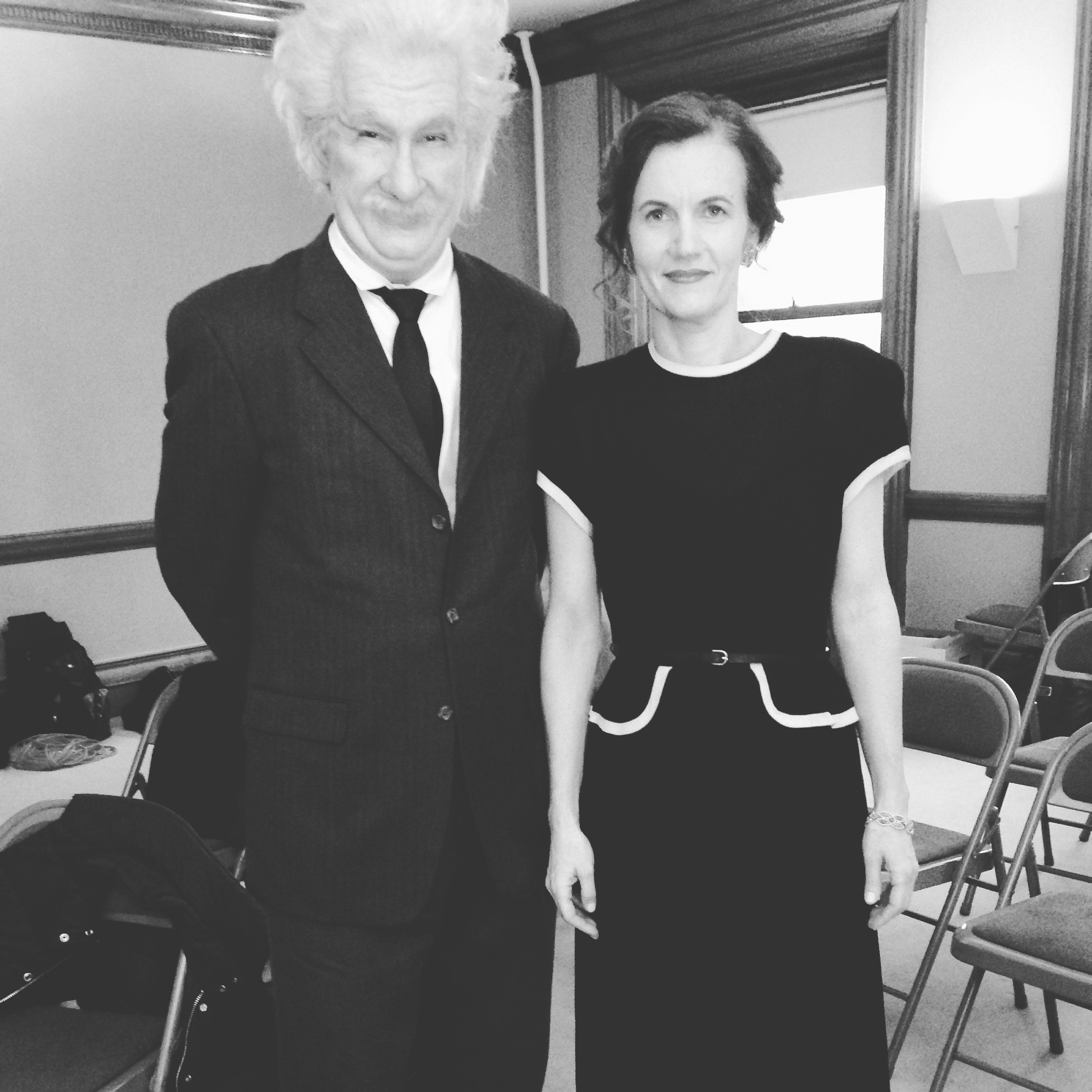 Einstein and Margarita Konenkova, played by Trace Beaulieu and Kirsten Gregerson for History Channel Special that aired November 2, 2015. Directed by Ben Krueger