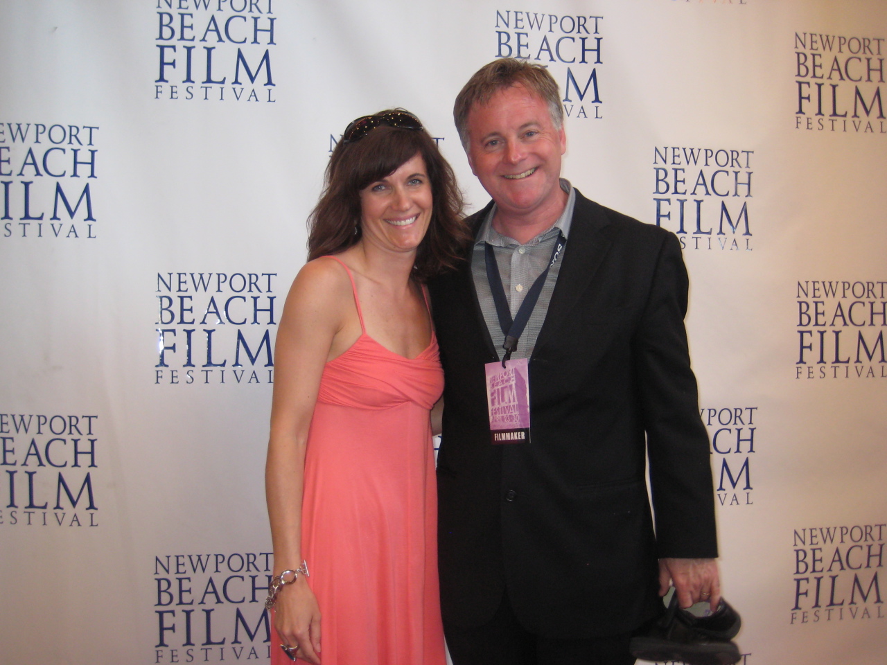 Kirsten Gregerson and Patrick Coyle for the California premiere of 