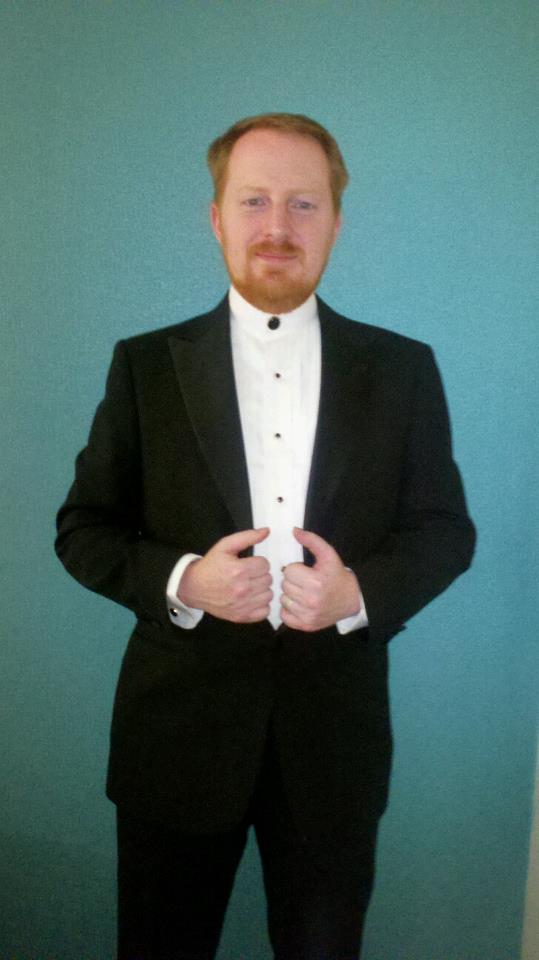 Patric J. Arnold in his tux ready for the Annie Award Show