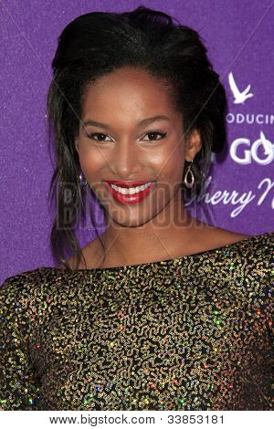 Krystal Harris attending the 11th Annual Chrysalis Butterfly Ball held at a private residence in Los Angeles, California on 9.6.2012..h/face to face /iPhotoLive.com