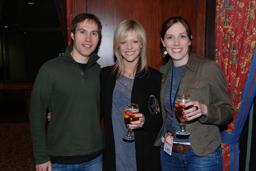 Sean Cross, Kaitlin Olson, Megen Musegades, at Vail Film Festival