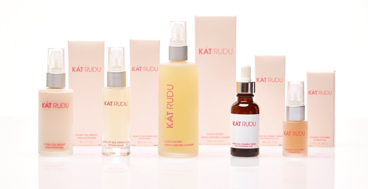 The KÁT RUDU pure biotic beauty collection.