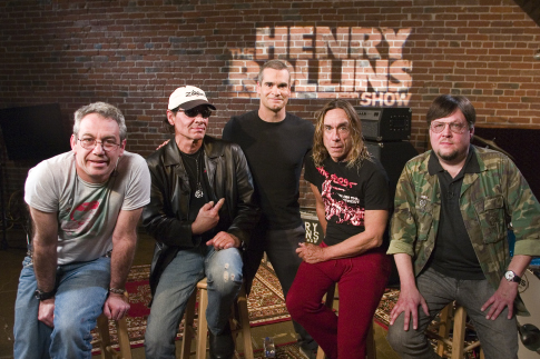 Still of Iggy Pop, Ron Asheton, Henry Rollins, Mike Watt, The Stooges and Scott Asheton in The Henry Rollins Show (2006)