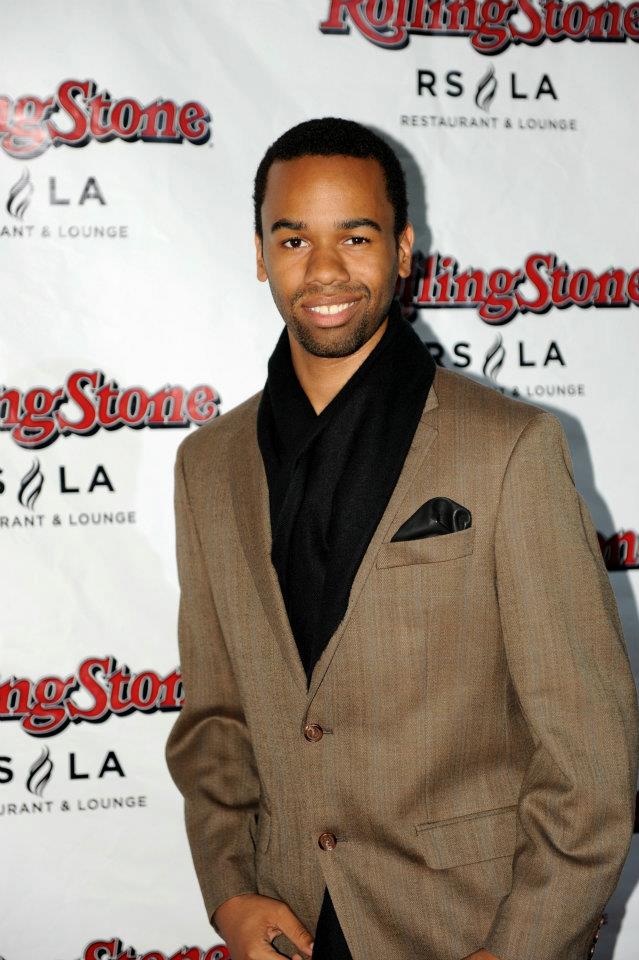 Actor: Gray Ellis walking the Red Carpet at RollingStone LA event.