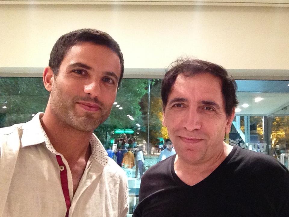 Daniel Lundh. Mohsen Makhmalbaf. Haifa Film Festival.