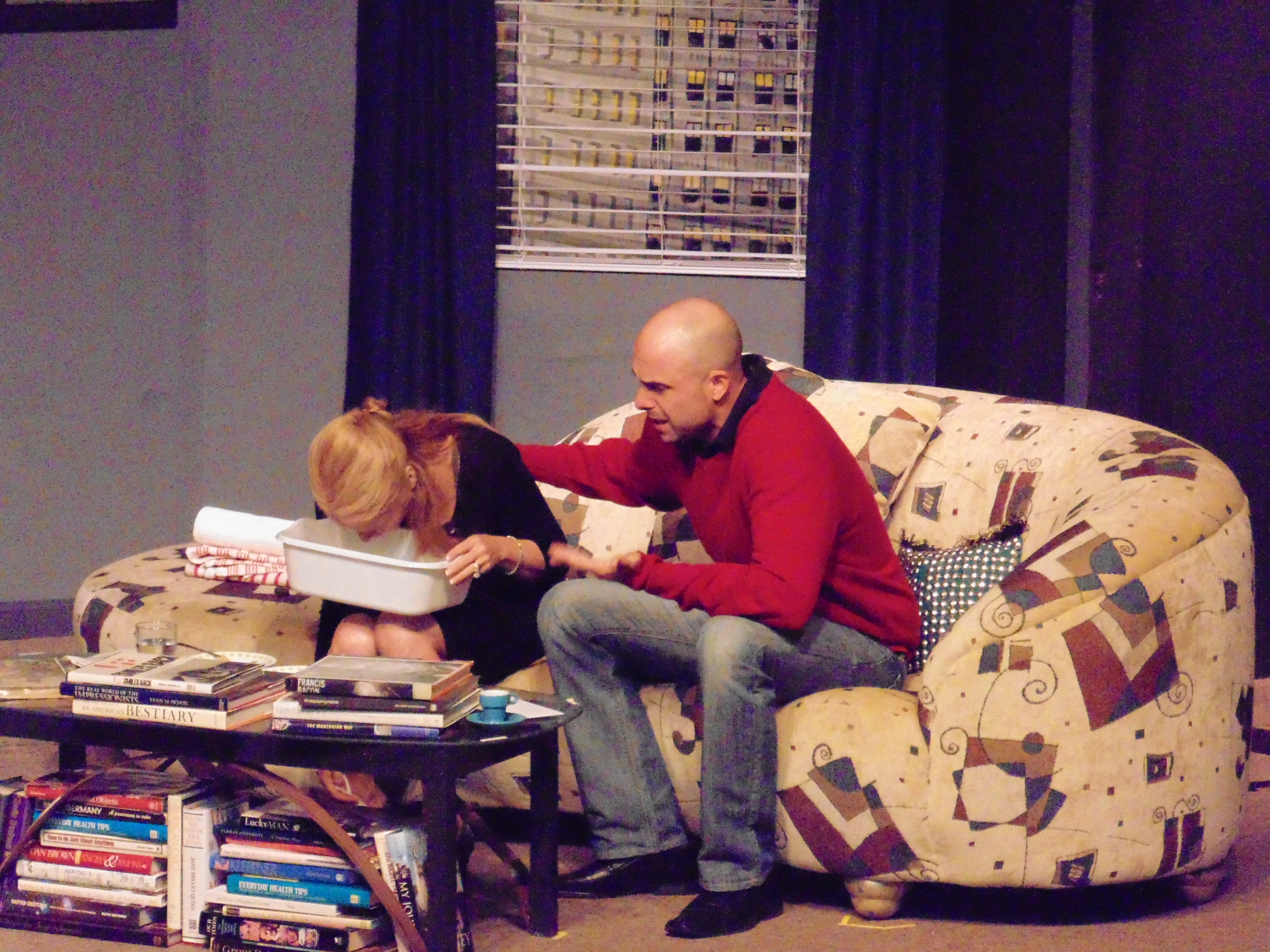 As Michael Novak, in the play, God of Carnage by Yasmina Reza