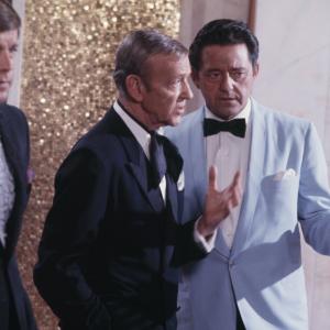 Still of Fred Astaire, Robert Wagner and Edward Binns in It Takes a Thief (1968)