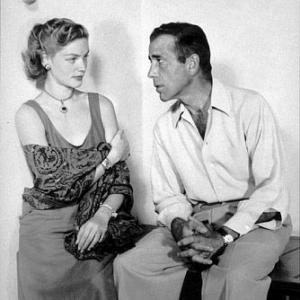 Humphrey Bogart and Lauren Bacall circa 1949