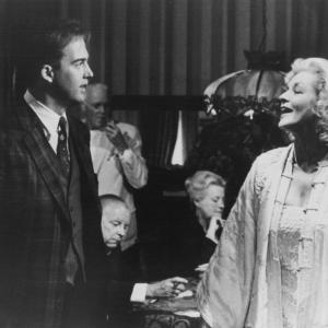 Still of Lauren Bacall and Anthony Edwards in Mr. North (1988)
