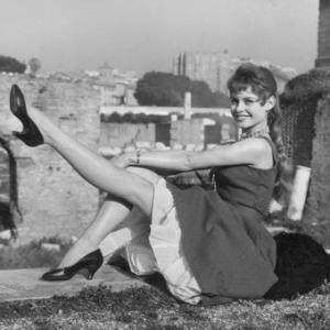Brigitte Bardot C. 1955 in Rome