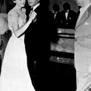 Casablanca Ingrid Bergman and Humphrey Bogart on the opening night 1942 Warner Bros