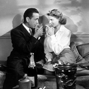 Casablanca Humphrey Bogart and Ingrid Bergman 1942 Warner Bros