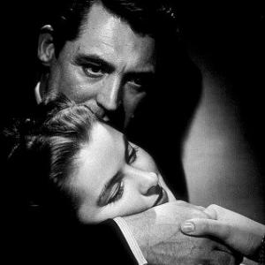 Notorious Ingrid Bergman and Cary Grant