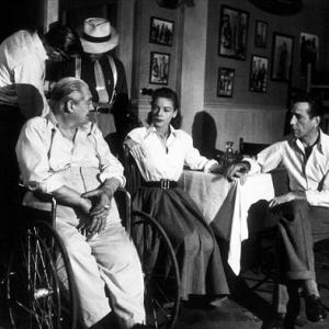 Key Largo Lionel Barrymore Lauren Bacall and Humphrey Bogart 1948 Warner Bros